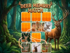 Peli Deer Memory Match verkossa
