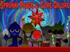 Peli Sprunki Phase 4: Gore Galore verkossa