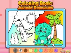 Peli Coloring Book: Jurassic Dinosaurs verkossa