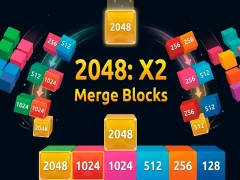 Peli 2048 X2 Merge Blocks verkossa