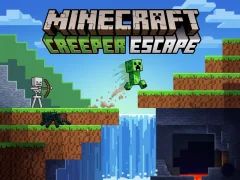 Peli Minecraft Creeper Escape verkossa
