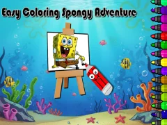 Peli Easy Coloring Spongy Adventure verkossa