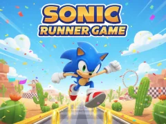 Peli Sonic Runner Game verkossa