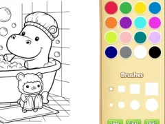 Peli Cozy Friends Coloring Book for Kids verkossa