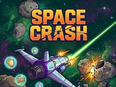 Peli Space Crash verkossa