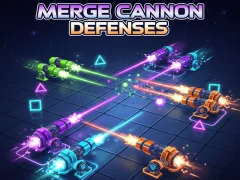 Peli Merge Cannon Defenses verkossa