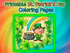 Peli Printable St Patricks Day Coloring Pages verkossa