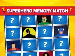 Peli Superhero Memory Match verkossa