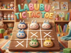 Peli Labubu Tic Tac Toe verkossa