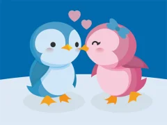 Peli Cute Penguin Puzzle verkossa