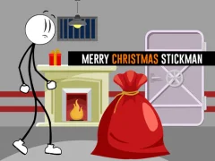 Peli Merry Christmas Stickman verkossa
