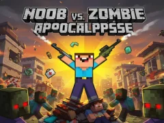 Peli Noob vs Zombie Apocalypse verkossa