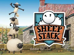 Peli Shaun The Sheep Sheep Stack verkossa