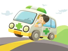 Peli Cartoon Ambulance verkossa