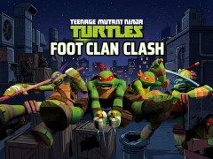 Peli Teenage Mutant Ninja Turtles Foot Clan Clash verkossa