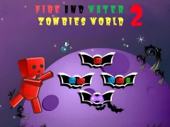Peli Fire And Water In Zombies World 2 verkossa