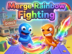 Peli Merge Rainbow Fighting verkossa