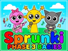 Peli Sprunki baby PHASE 3 verkossa
