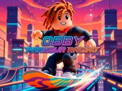 Peli Obby Parkour Racing verkossa