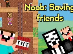 Peli Noob: Saving Friends verkossa