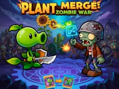 Peli Plant Merge: Zombie War verkossa