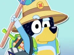 Peli Jigsaw Puzzle: Bluey Happy Father's Day verkossa