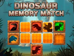 Peli Dinosaur Memory Match verkossa