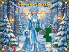 Peli New Year Puzzles verkossa