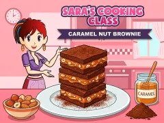 Peli Sara`s Cooking Class Caramel Nut Brownie verkossa