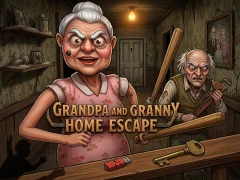 Peli Grandpa And Granny Home Escape verkossa