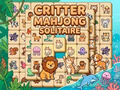 Peli Critter Mahjong Solitaire verkossa