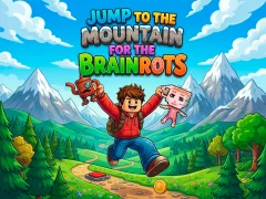 Peli Jump to the Mountain for the Brainrots verkossa