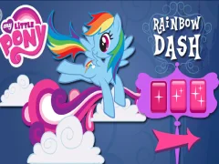 Peli Rainbow Dash's Cloud Bump verkossa
