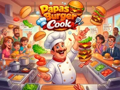 Peli Papas Burger Cook verkossa