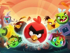 Peli Angry Birds Mad Jumps verkossa
