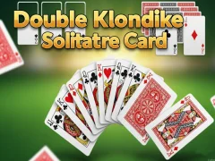 Peli Double klondike solitaire Card verkossa