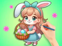 Peli Coloring Book: Easter Eggs DIY verkossa