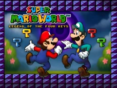 Peli Super Mario World Legend of the Four Keys verkossa