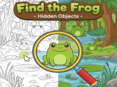 Peli Find the Frog Hidden Objects verkossa