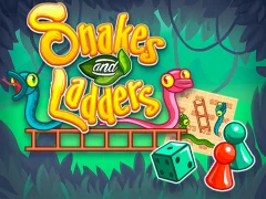 Peli Snakes and Ladders verkossa