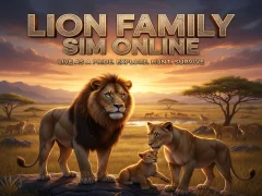 Peli Lion Family Sim Online verkossa