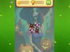 Peli Halloween Witch Memory Match verkossa