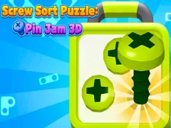 Peli Screw Sort Puzzle: Pin Jam 3D verkossa
