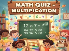 Peli Math Quiz - Multiplication verkossa