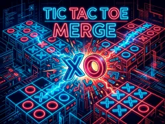 Peli Tic Tac Toe Merge verkossa
