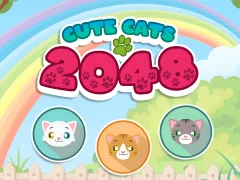 Peli Cute Cats 2048 verkossa