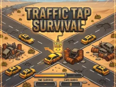 Peli Traffic Tap Survival verkossa