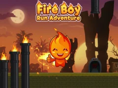 Peli Fire Boy Run Adventure verkossa