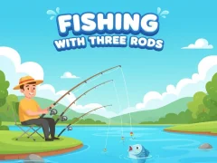 Peli Fishing With Three Rods verkossa