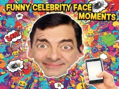 Peli Funny Celebrity Face Moments verkossa